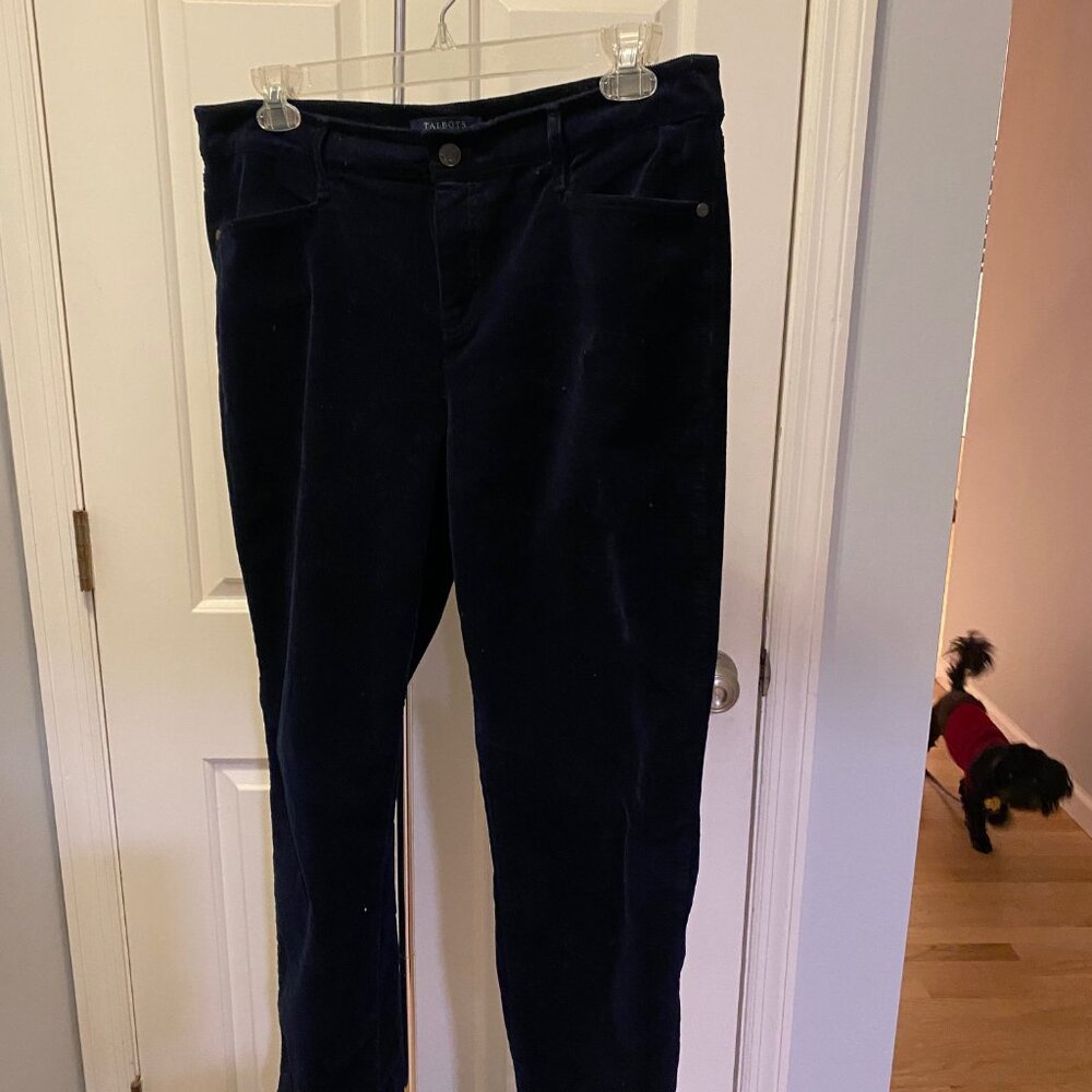 Talbots Blue Corduroy pants 16P